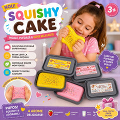 Jucărie Antistres Squishy Prăjitură Slow Rising, 20cm Model Aleatoriu, Super Moale, Reutilizabilă