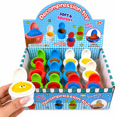 Jucărie Antistres Squishy Toaleta Amuzanta – Figură Elastică și Senzorială pentru Copii