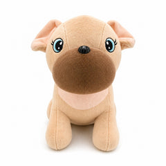 Jucărie de pluș cățeluș bej 30 cm – design adorabil