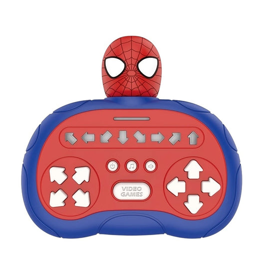 Jucarie Interactiva Tip Gamepad pentru Copii, Lumini si Sunete, Design Supererou