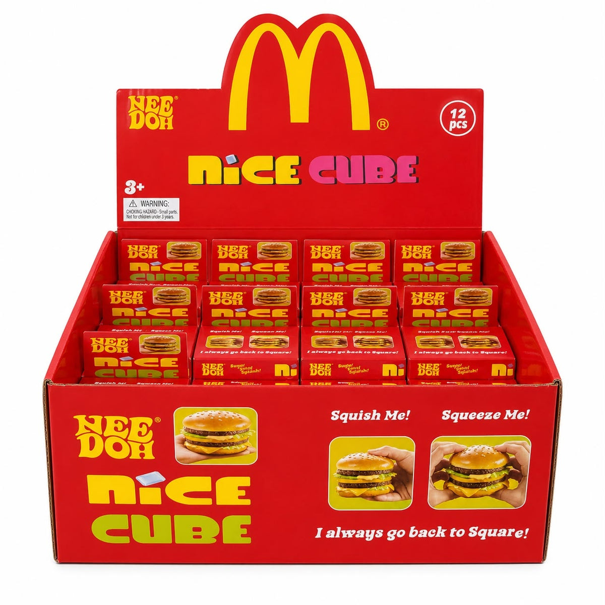 Jucărie Squishy Antistres Hamburger, Moale și Elastică, Reutilizabilă, Reduce Stresul, Pentru Copii 3+