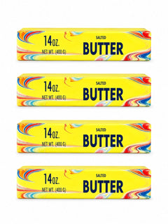 Jucărie Squishy Butter Rainbow 23 cm – Anti-Stres, Super Moale, Slow Rising, Model Unt Colorat