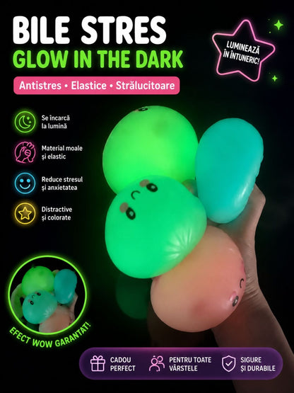 Jucarie Squishy Dumplings / Galusca culori neon in Cosulet, 8.5 cm, Surpriza