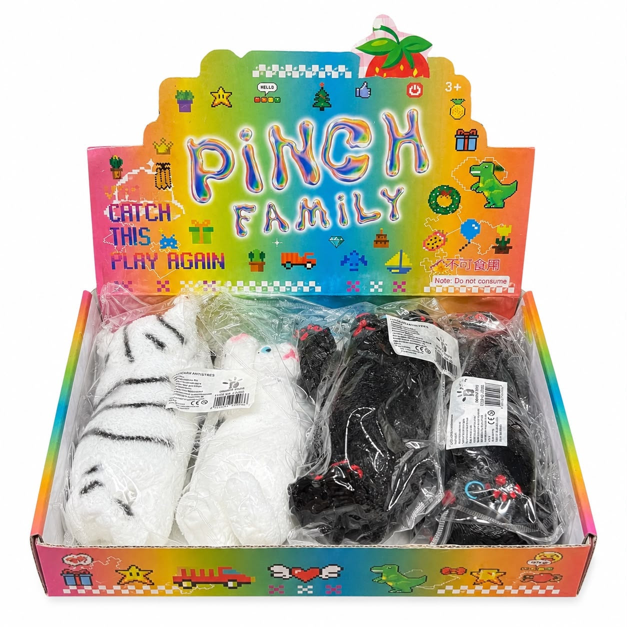Jucărie Squishy Pisică 20 cm – Antistres, Super Moale, Model Pisicuță pentru Copii, Culoare aleatorie