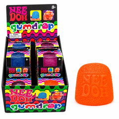 Jucărie Squishy Tip NeeDoh Gumdrop – Lacrimă Antistres Moale și Elastică, Model Aleatoriu