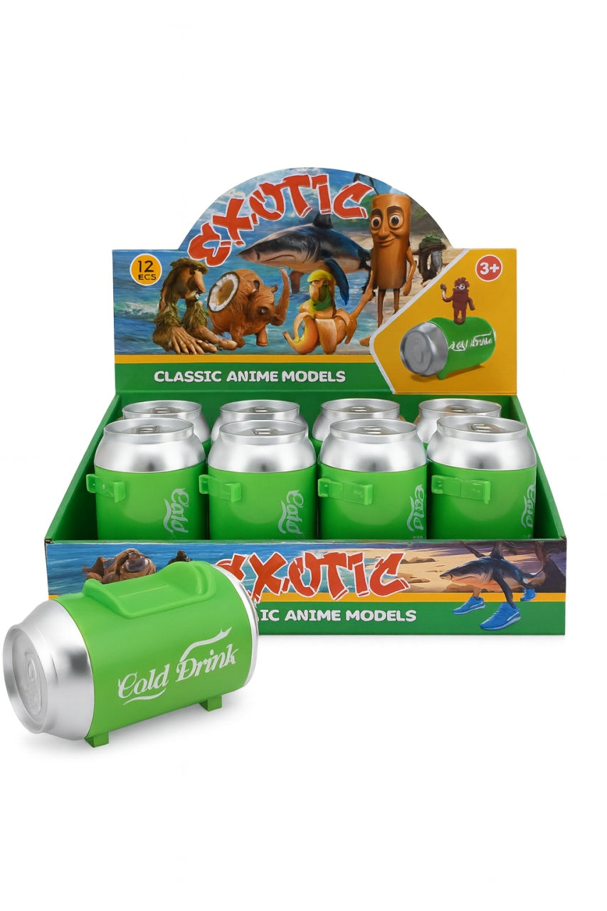 Jucarie Tip Doza , œCold Drink, , 11 cm , Modele Clasice Anime