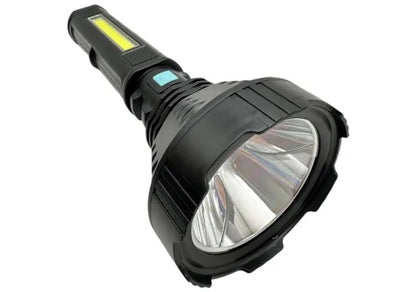 Lanterna multifunctionala cu 4 moduri de iluminare, incarcare solara, 24x8.5 cm, din plastic ABS rezistent, USB 5V,
