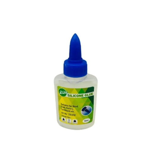 Lipici lichid siliconic Elite 50ml , adeziv transparent, ideal pentru hobby si proiecte creative,