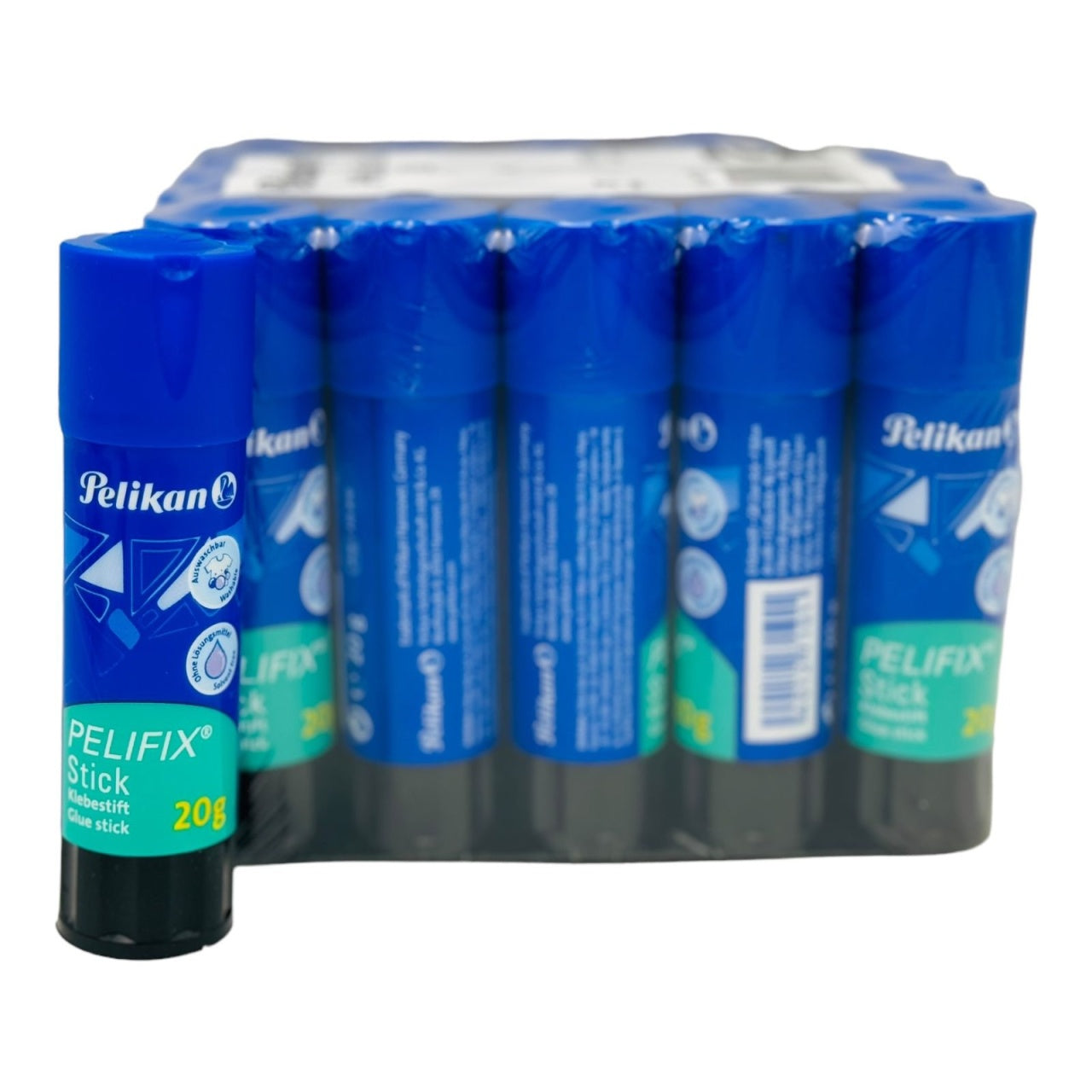 Lipici solid Pelikan 20gr , adeziv practic pentru scoala, birou si uz casnic,