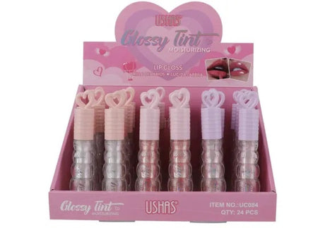 Luciu de Buze USHAS Glossy Tint, 5g , Hidratare Culoare Naturala