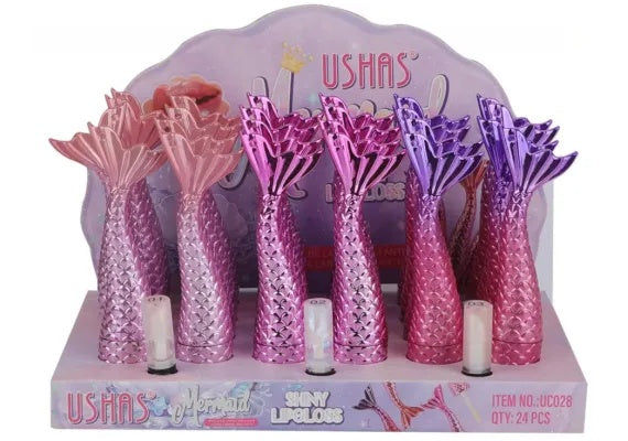 Luciu de Buze USHAS Mermaid Shiny, 1.7g , Stralucire Holografica Efect Umed
