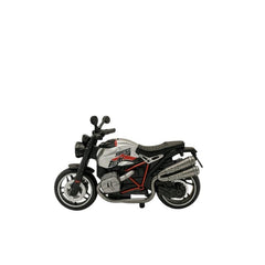 Macheta Motocicleta Bburago R nineT Urban G S Alba , Scara 1:18 Metal Copii 3+