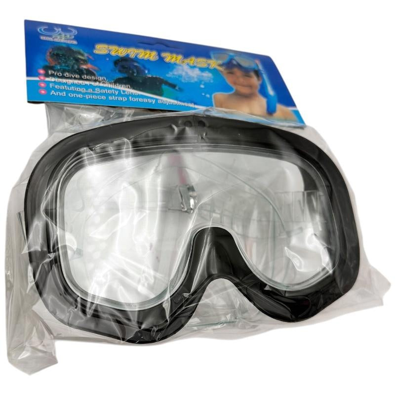 Masca inot copii 15.5x9.5 cm cu lentila clara , Design confortabil si ajustabil , Culori variate , Pentru piscina si mare ,