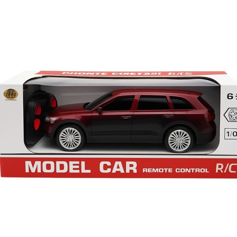 Masina cu radiocomanda 1:16, model break SUV visiniu, 31x11 cm, jucarie pentru copii