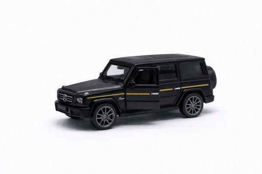 Masina metalica SUV neagra 1:36 pull back cu usi functionale