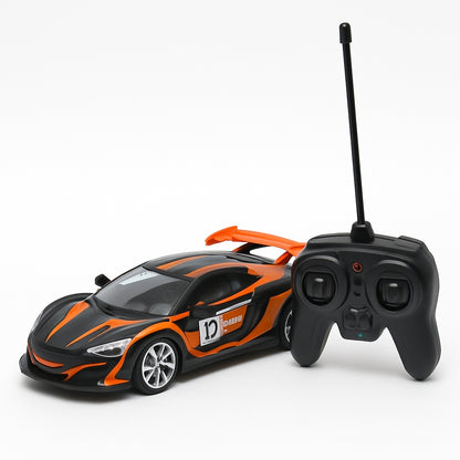 Masina Racing Sport Car cu radiocontrol 31x13 cm, model sport cu lumini, design 01 Racing