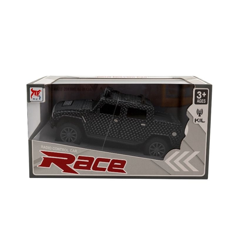 Masina Radio Control R C Off-Road Model Checkerboard , Jucarie Copii Reflexe Viteza
