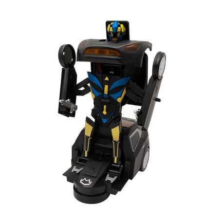 Masina Robot Transformator cu Lumini si Sunete , Sporty Car, Transformare Automata