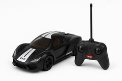 Masina sport cu radiocontrol 33 cm, Accelerate Sports Car, 2.4 GHz, design negru