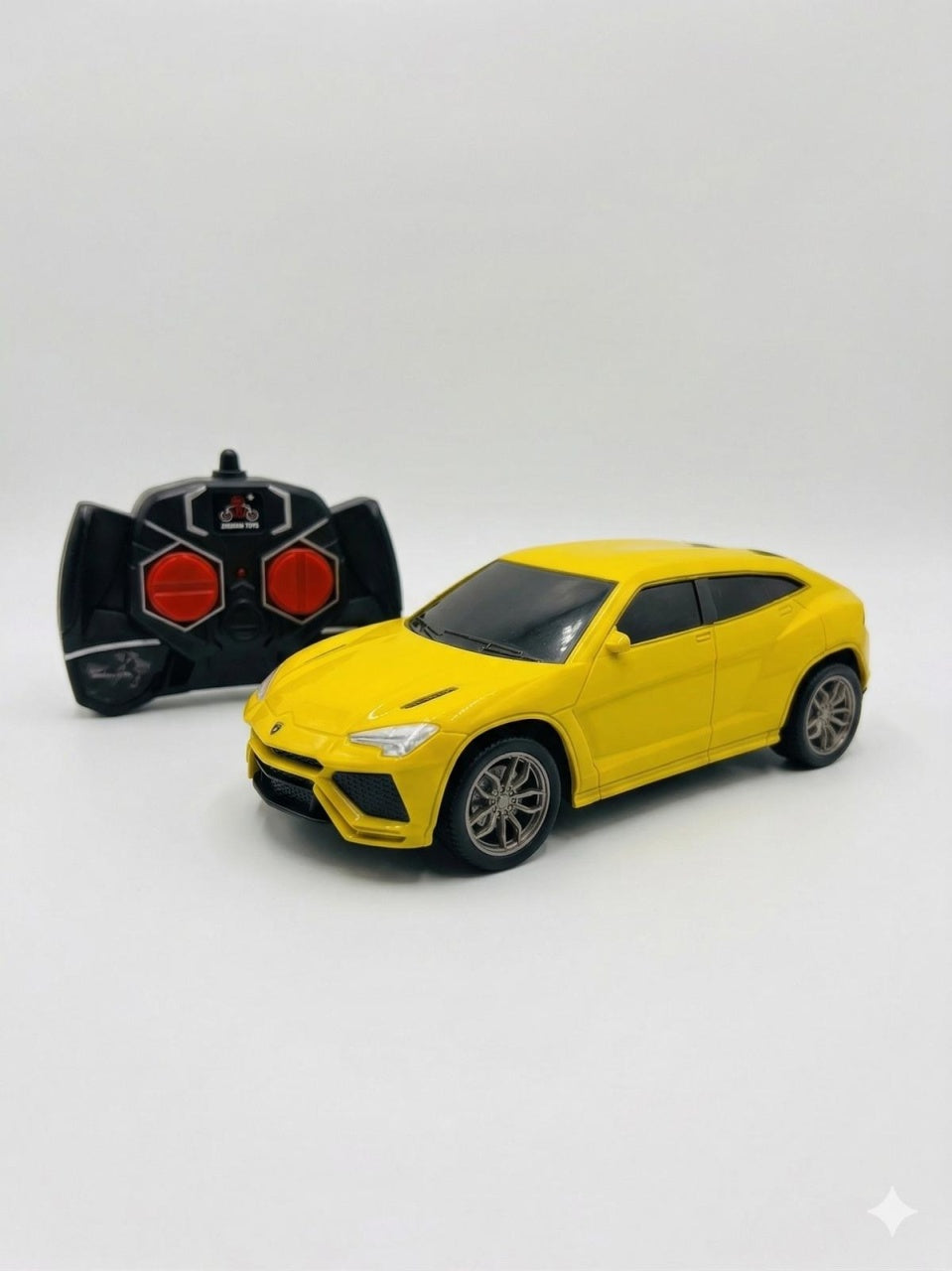 Masina telecomandata RC galbena, model SUV sport, 27.5 x 10 cm