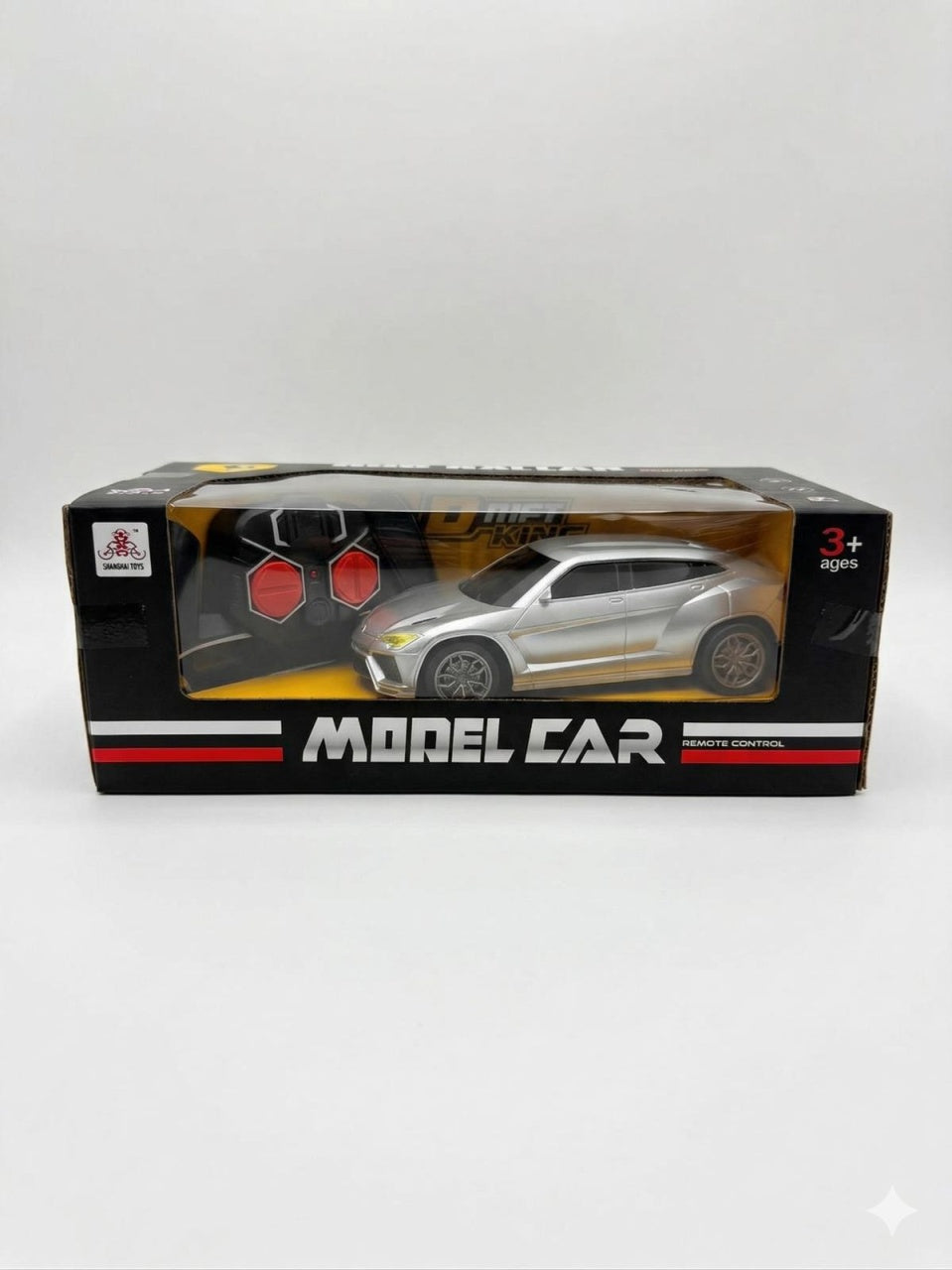 Masina telecomandata RC gri, model SUV sport, 27.5 x 10 cm