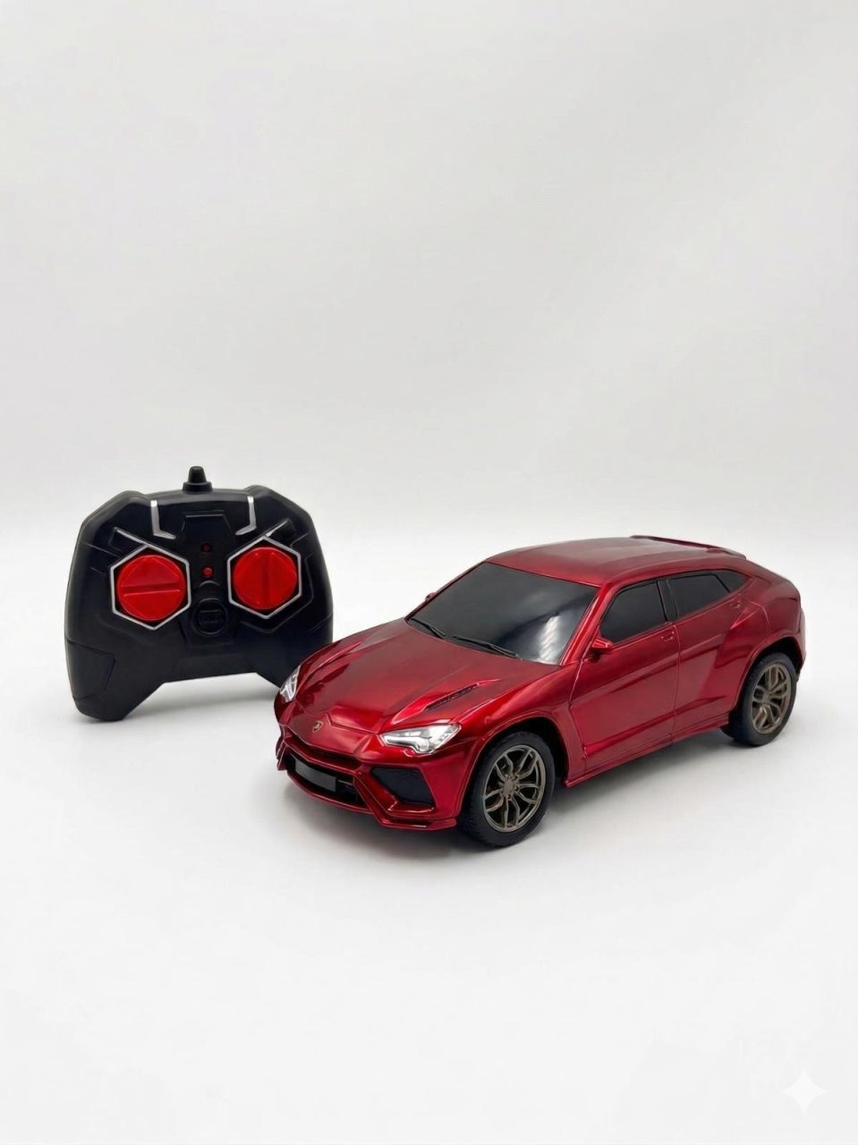 Masina telecomandata RC rosie, model SUV sport, 27.5 x 10 cm