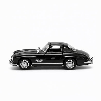 Masinuta Clasica Die-Cast Metal 1:32 Negru Cu Sunete Lumini Usi Deschise 18.5cm