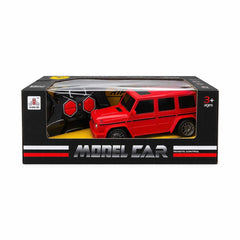 Masinuta cu telecomanda SUV rosu, functii complete de miscare, 27 cm