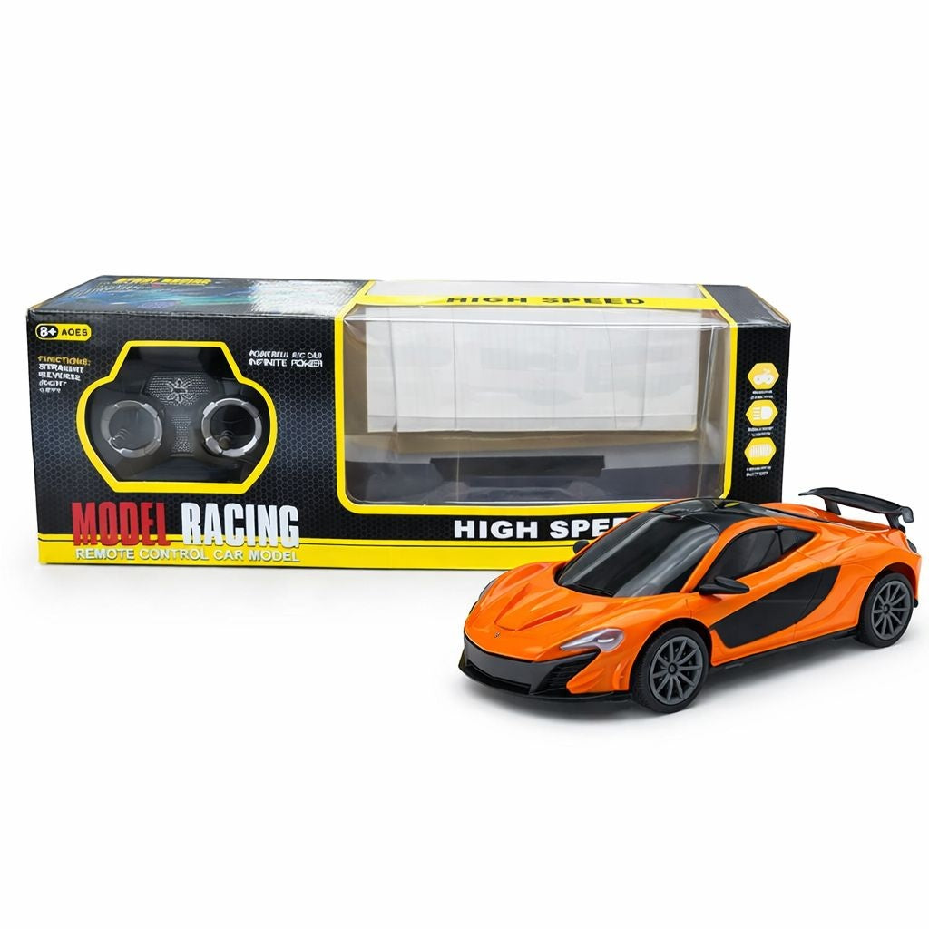 Masinuta cu telecomanda tip race car , model aleatoriu, 18 cm cu lumini