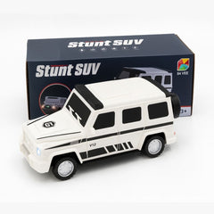 Masinuta jucarie Stunt SUV V12, lumini, modele off-road pentru copii 3+, 20x8x8.5cm