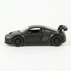 Masinuta metalica sport neagra tip supercar, die cast, 15.5x7 cm, model realist cu usi functionale