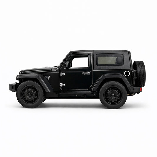 Masinuta off road neagra metalica, detalii realiste, 15.5x7 cm