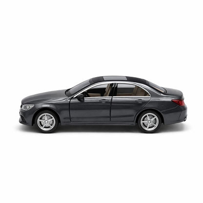 Masinuta sedan aliaj metalic scara 1:32, negru metalizat, 4 usi, 6 ani+