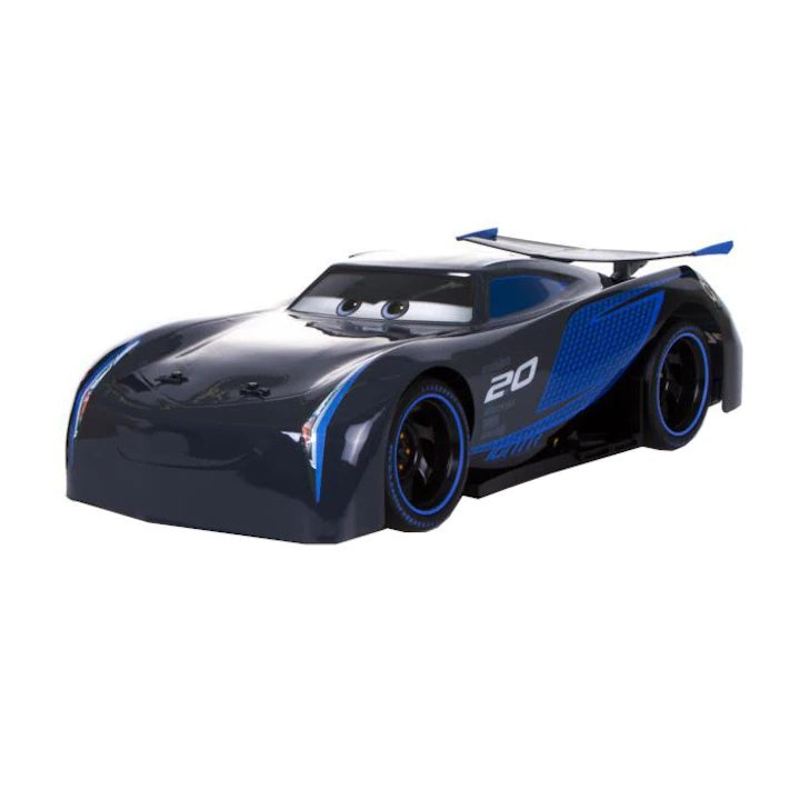 Masinuta sport neagra cu detalii albastre , jucarie pentru copii, model racing