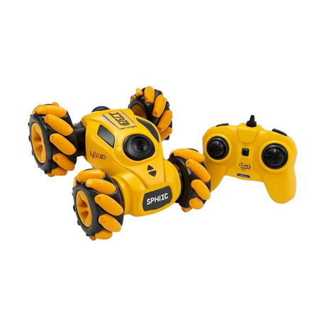 Masinuta Stunt 4x4 cu Deformare si Roti 360 , Telecomanda 2.4G , Super Racing Car, 40x30cm