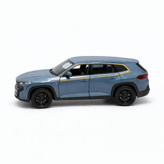 Masinuta SUV metalica albastra cu lumini si sunete, usi functionale, 18.5 cm
