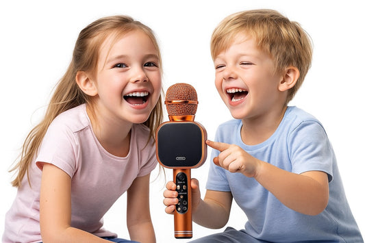 Microfon Fara Fir Q009 Rosu Karaoke HIFI Speaker Bluetooth , Functii Inregistrare SD USB
