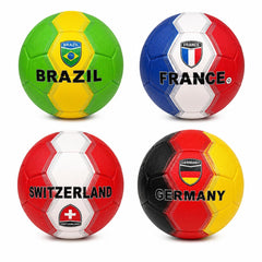 Minge de Fotbal Nr. 5 cu Design Țări - Rezistentă și Confortabilă