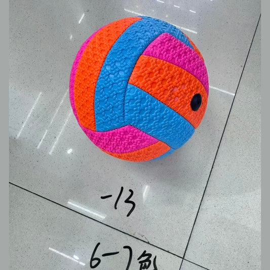 Minge de joacă colorată, cauciuc, diametru 20 cm