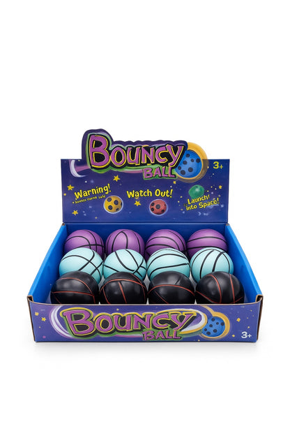 mingi Bouncy Ball tip baschet, anti-stres, saritura mare, culori mixte
