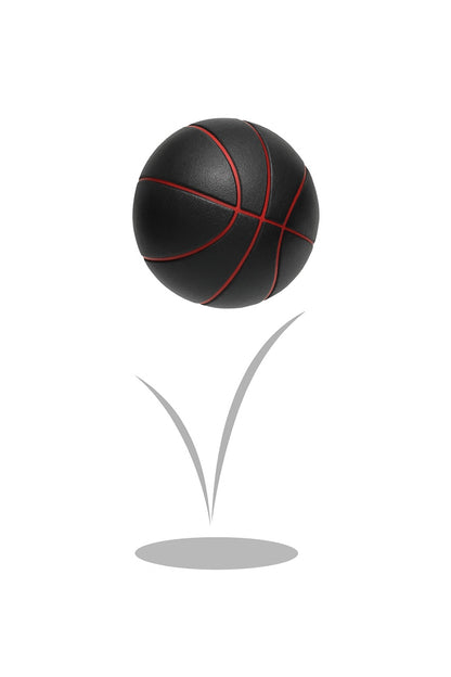mingi Bouncy Ball tip baschet, anti-stres, saritura mare, culori mixte