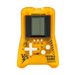 Mini Consola Jocuri Puzzle Portocalie, Jocuri Tip Tetris, Portabila pentru Copii 3+