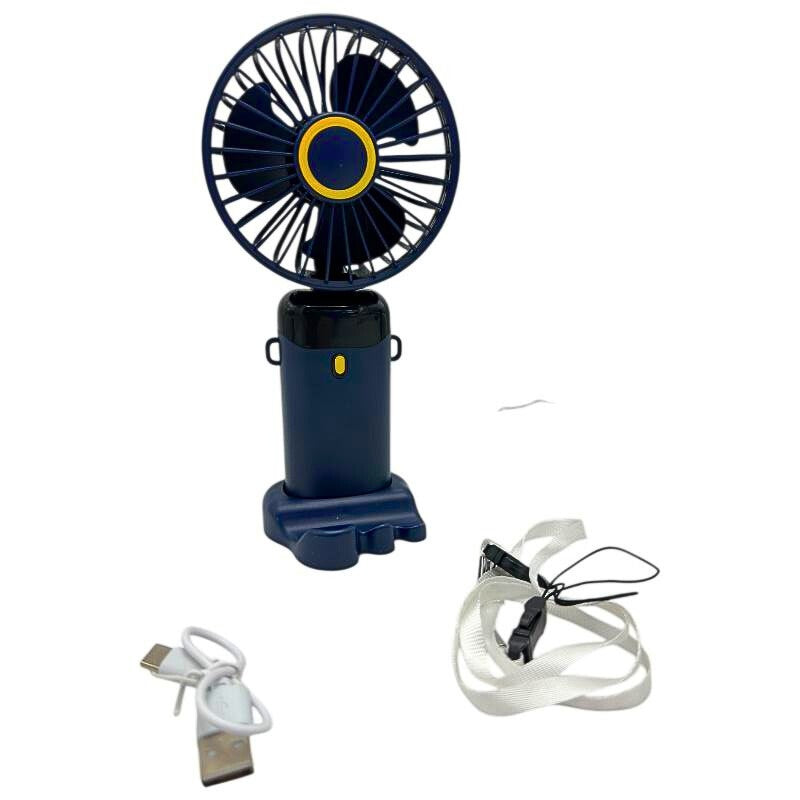 Miniventilator X5 portabil 2.5W cu afisaj LED, alimentare 5V 2A, carcasa ABS PC, usor si compact,