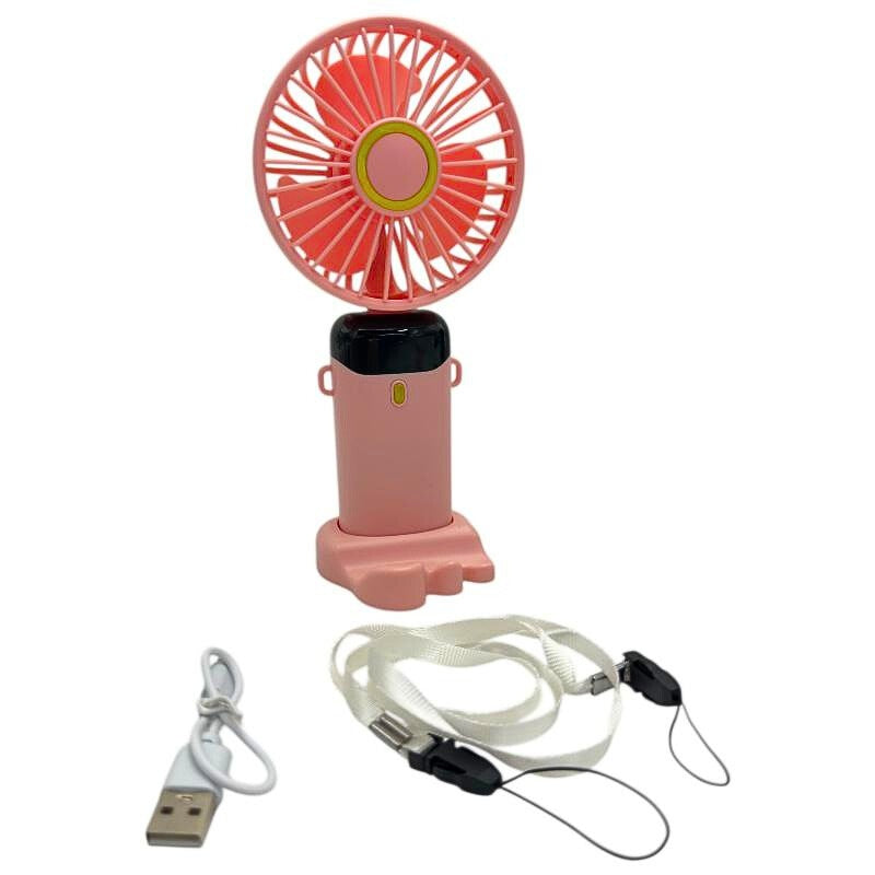 Miniventilator X5 portabil 2.5W cu afisaj LED, alimentare 5V 2A, carcasa ABS PC, usor si compact,