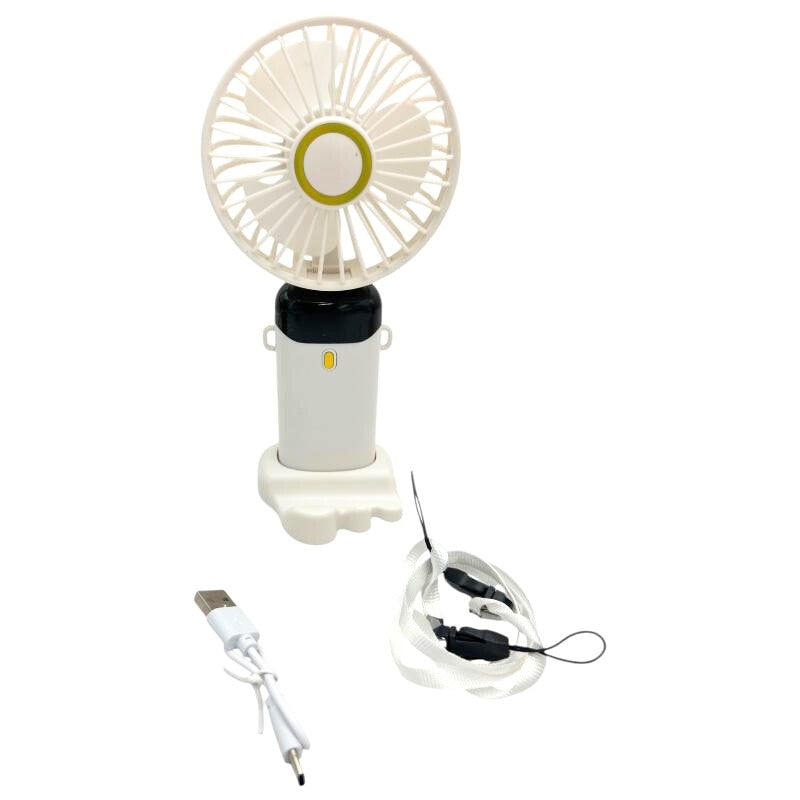 Miniventilator X5 portabil 2.5W cu afisaj LED, alimentare 5V 2A, carcasa ABS PC, usor si compact,