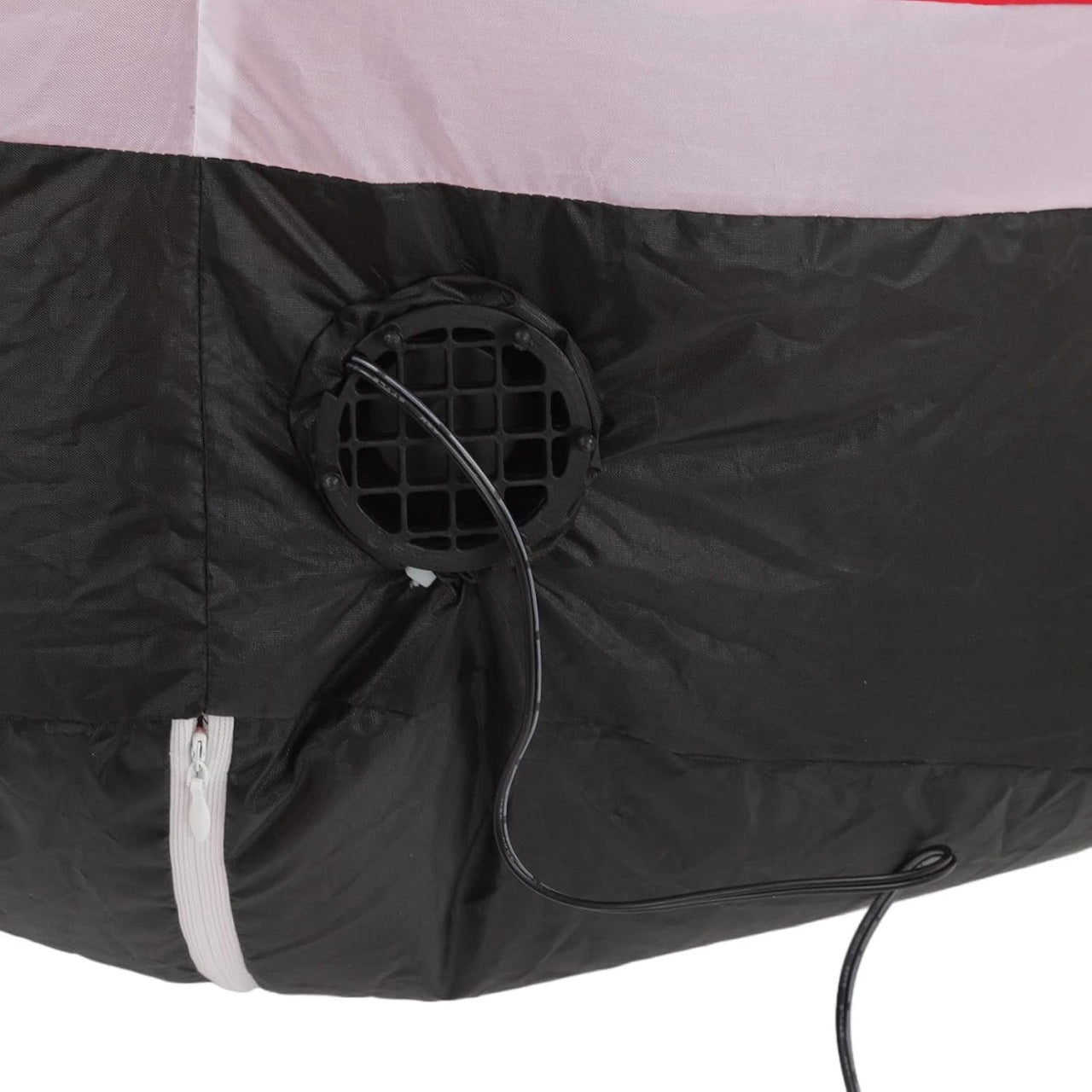 Mos Craciun Gonflabil Urias 240 cm , Decor Exterior Interior Lumini LED Ventilator