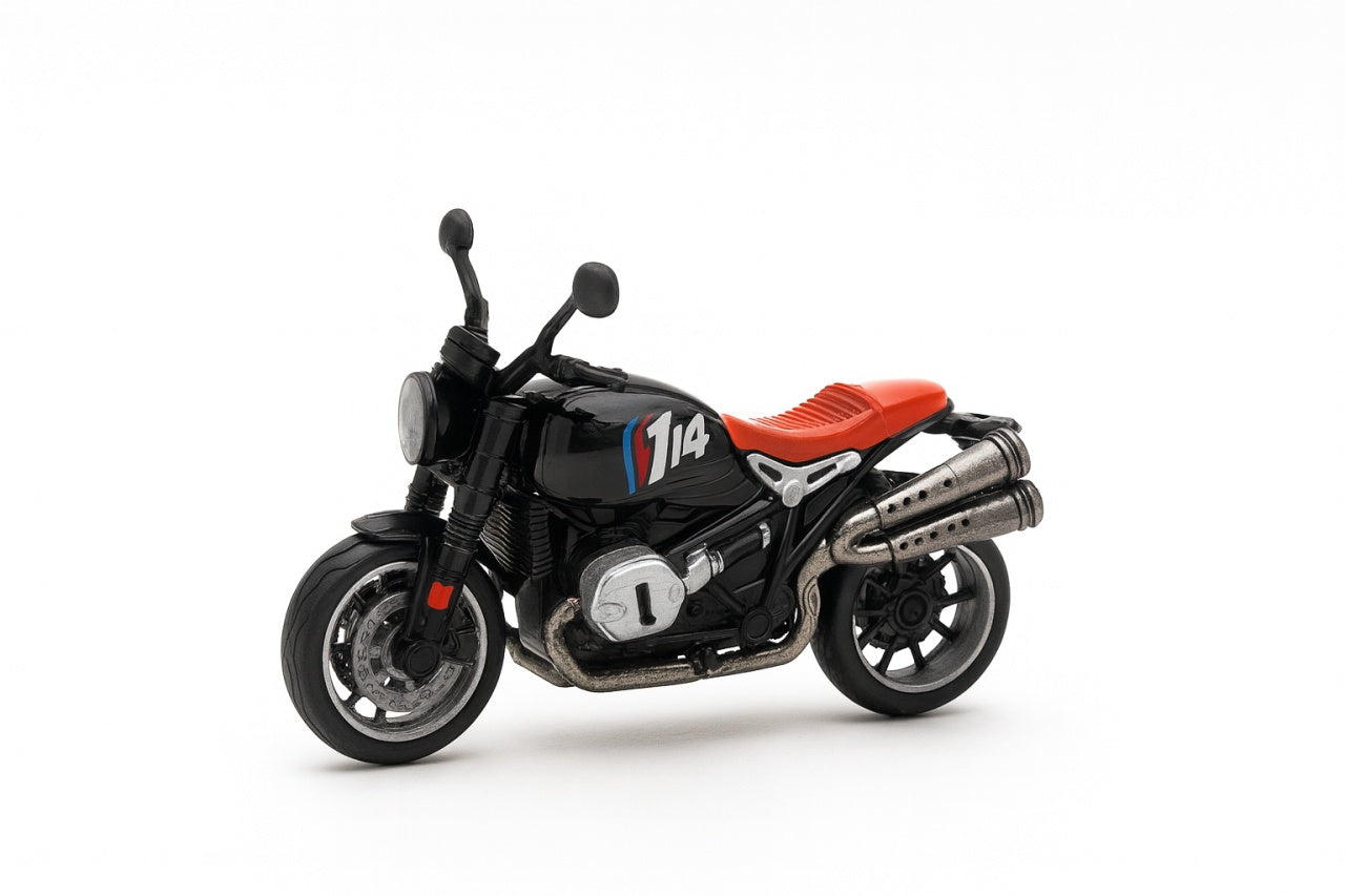 Motocicleta Die-Cast in Vitrina Display , Model 14