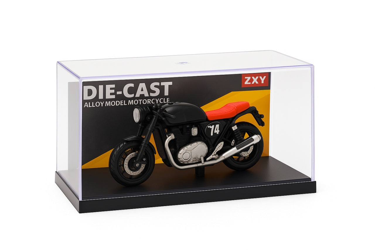 Motocicleta Die-Cast in Vitrina Display , Model 14