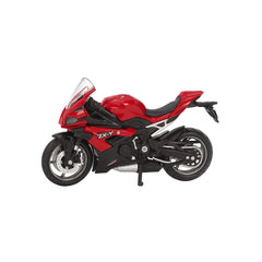Motocicleta Metalica Die-Cast ZXY , Model Sport, 19x9 cm, cu Vitrina Transparenta