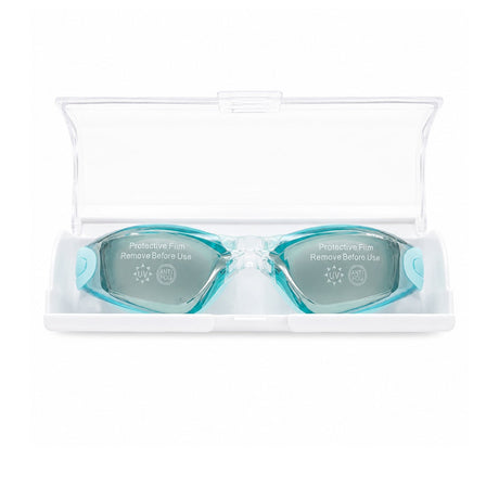 Ochelari de inot copii turcoaz reglabili cu dopuri de urechi silicon anti-fog UV